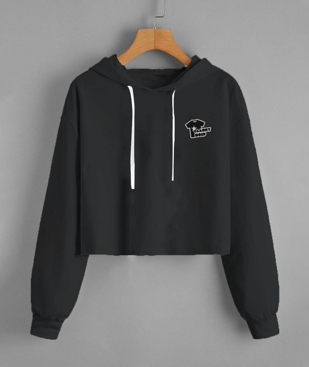 Lady'S Cropped Hoodie | Independent Trading Co. AFX64CRP