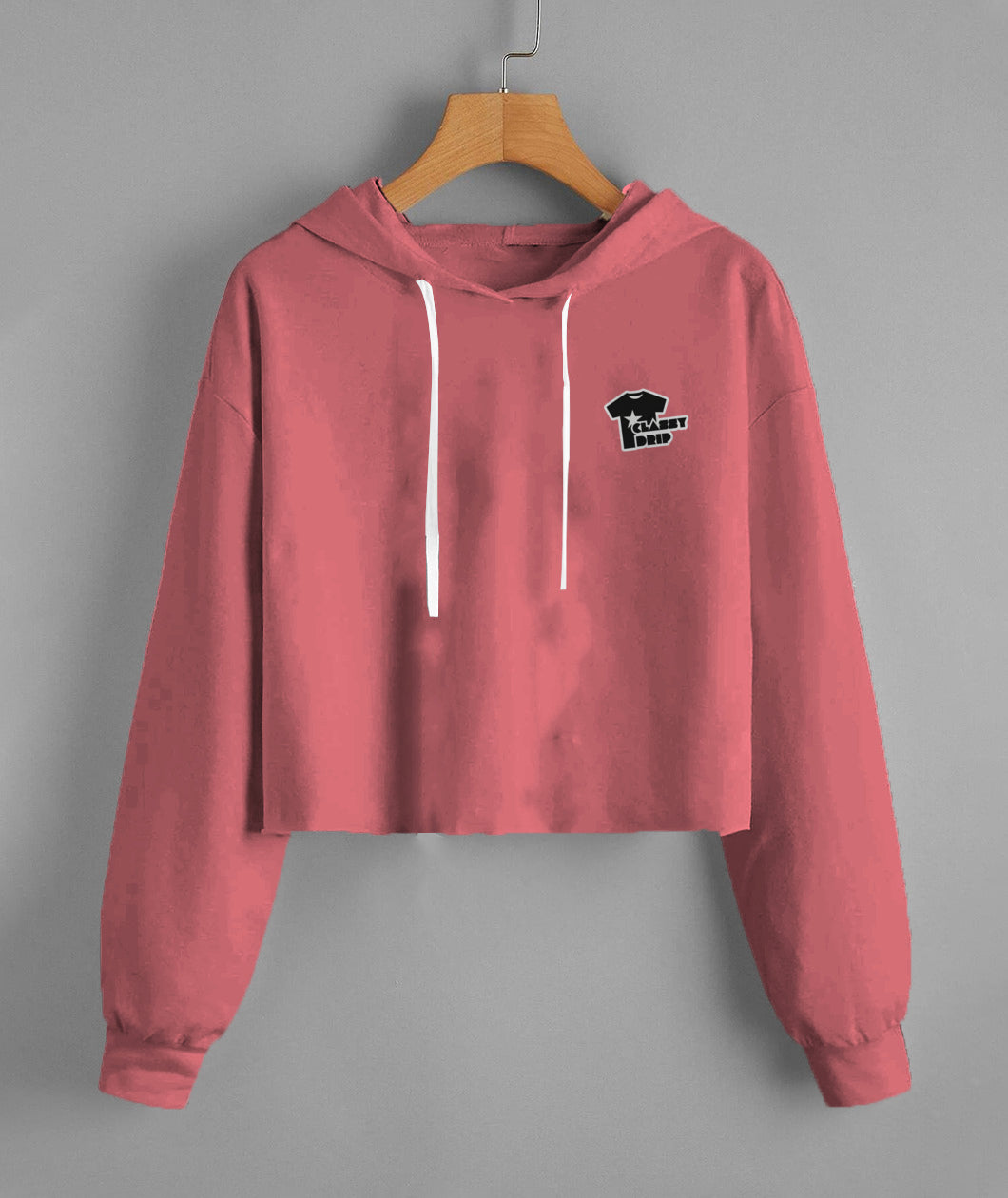 Lady'S Cropped Hoodie | Independent Trading Co. AFX64CRP