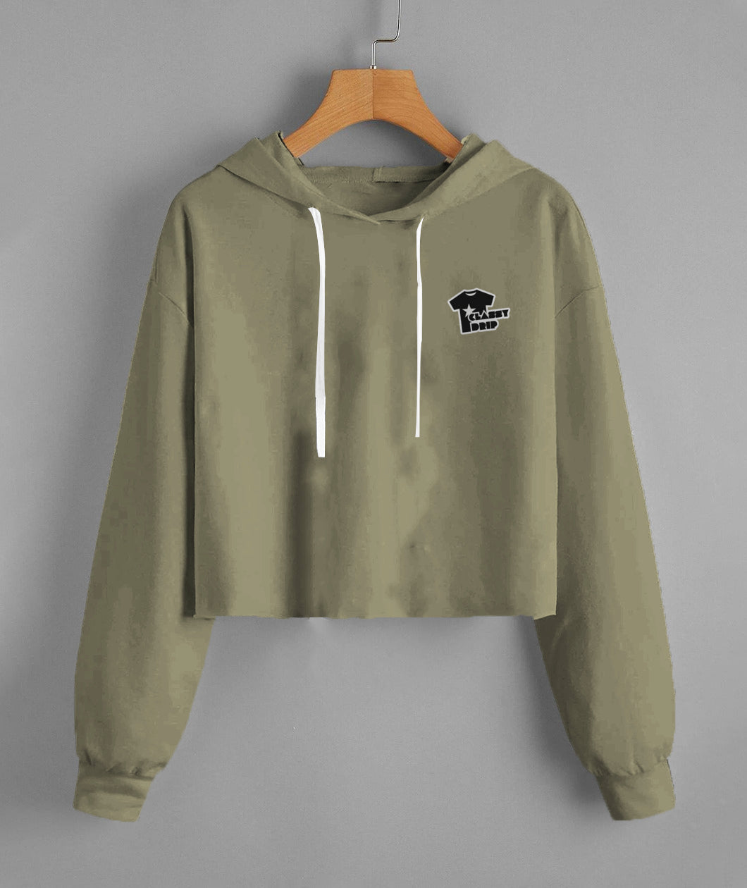 Lady'S Cropped Hoodie | Independent Trading Co. AFX64CRP